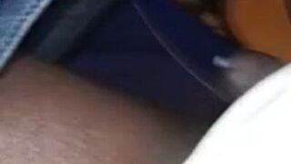 Stroking cock and get caught - porn video